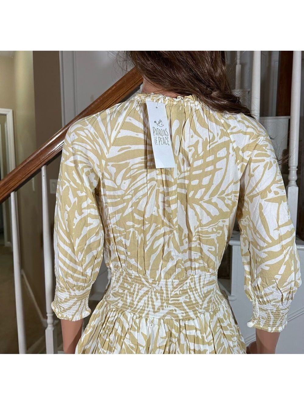 NWT Patrons of Peace on or off shoulder dress - Picture 11 of 13